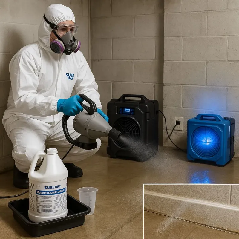 Sanitization and Odor Removal process in West Ocean City, MD