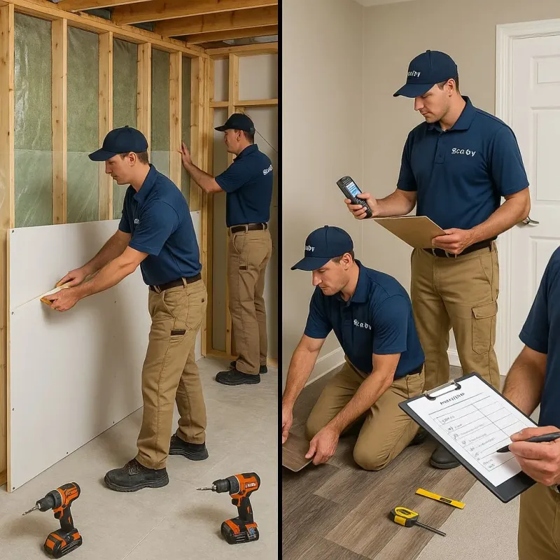 Repairs and Reconstruction process in West Ocean City, MD