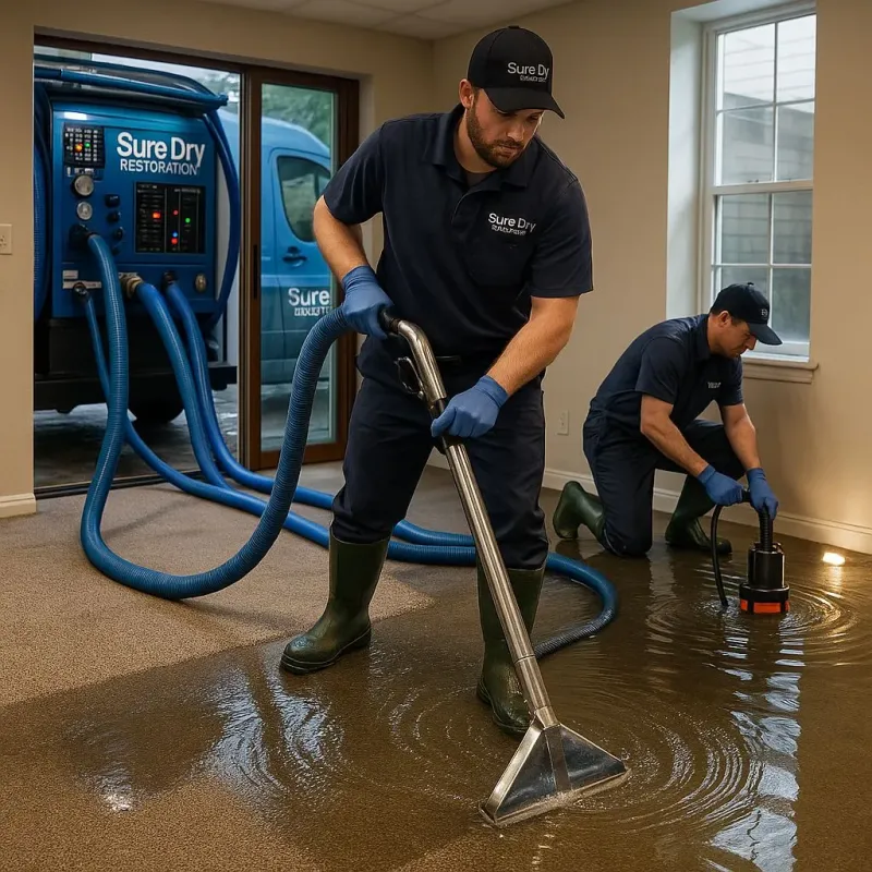 Water Extraction and Removal process in West Ocean City, MD